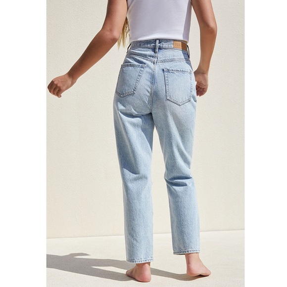 PacSun Ripped High Waisted Straight Leg Jeans - Picture 3 of 9